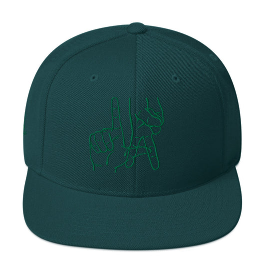 LADueces Greens Snapback