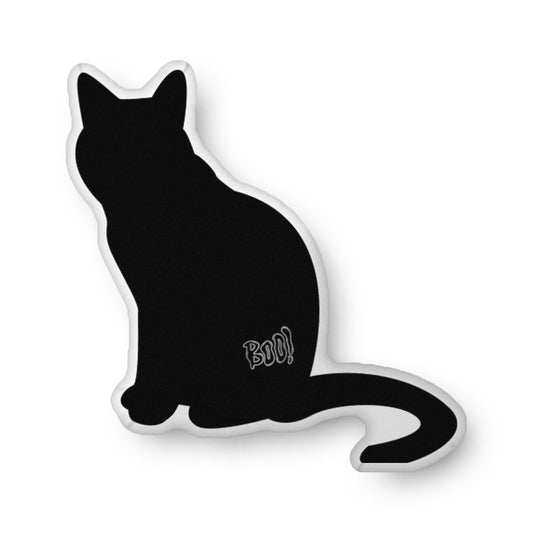 LB Black Kat Pillow