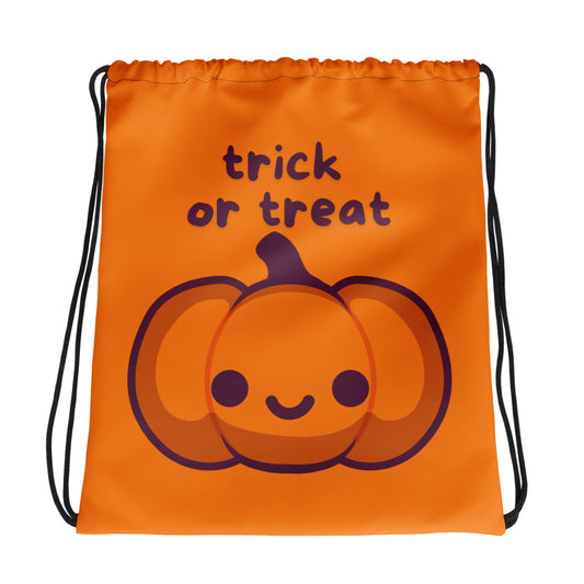 Trick or Treat drawstring bag