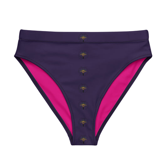 HIGHle Eggplant Highwaist Bikini Bottoms